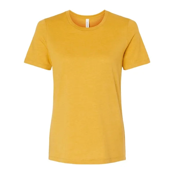 BELLA + CANVAS Women's Relaxed Fit Heather CVC Tee - BELLA + CANVAS Women's Relaxed Fit Heather CVC Tee - Image 34 of 71