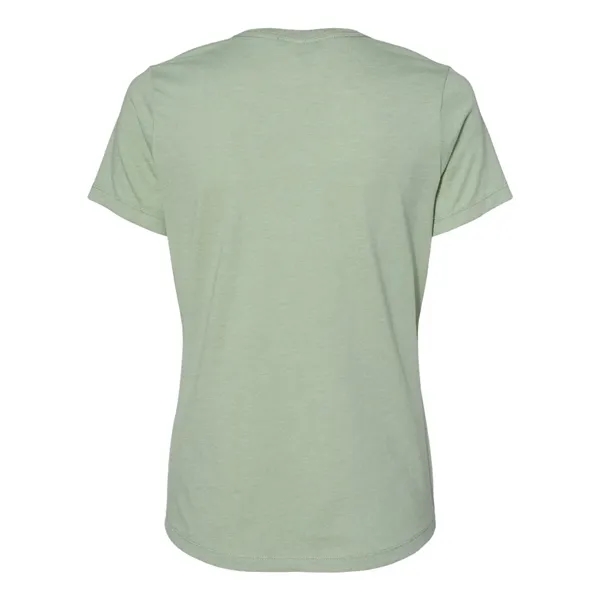 BELLA + CANVAS Women's Relaxed Fit Heather CVC Tee - BELLA + CANVAS Women's Relaxed Fit Heather CVC Tee - Image 55 of 71