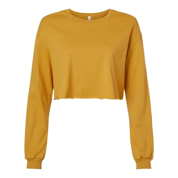 BELLA + CANVAS Women's FWD Fashion Crop Long Sleeve Tee - BELLA + CANVAS Women's FWD Fashion Crop Long Sleeve Tee - Image 11 of 16