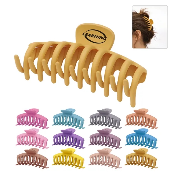 Non Slip Neutral Big Hair Claw Clips