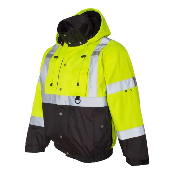 Kishigo Unisex Ripstop Bomber Jacket - Kishigo Unisex Ripstop Bomber Jacket - Image 4 of 7