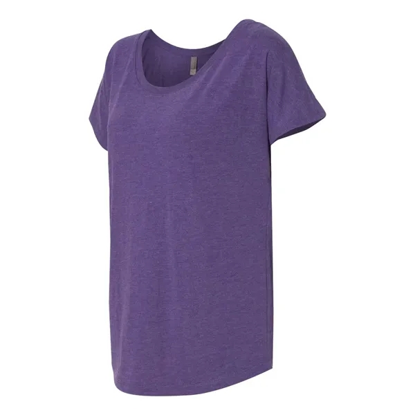 Next Level Women's Triblend Dolman T-Shirt - Next Level Women's Triblend Dolman T-Shirt - Image 13 of 35
