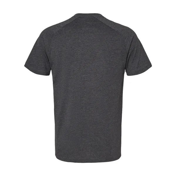 BELLA + CANVAS Men's Heather CVC Raglan Tee - BELLA + CANVAS Men's Heather CVC Raglan Tee - Image 6 of 20
