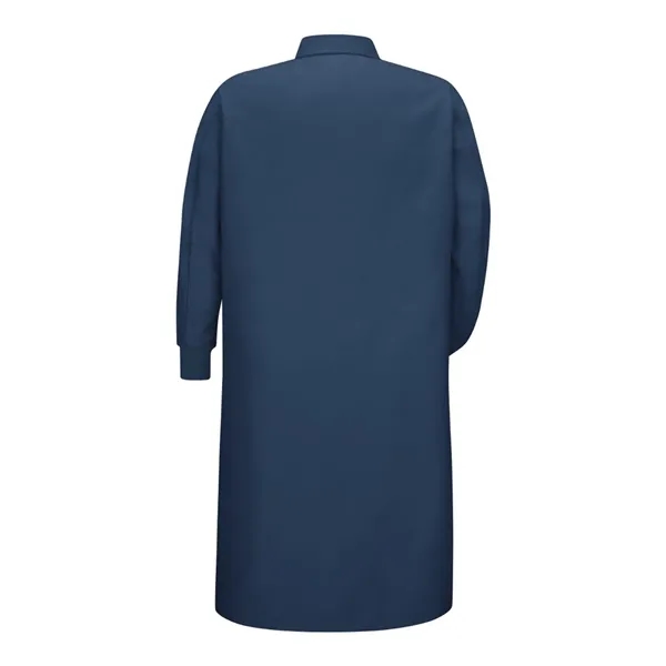 Red Kap Unisex Gripper-Front Pocketless Butcher Coat With... - Red Kap Unisex Gripper-Front Pocketless Butcher Coat With... - Image 3 of 8