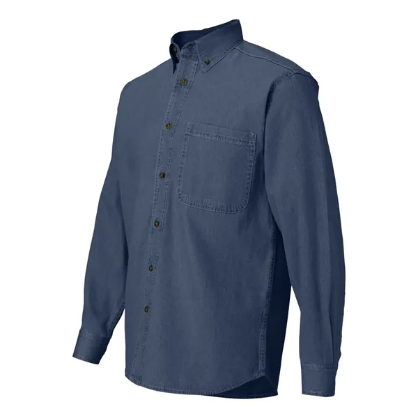 Sierra Pacific Men's Denim Shirt - Sierra Pacific Men's Denim Shirt - Image 5 of 9