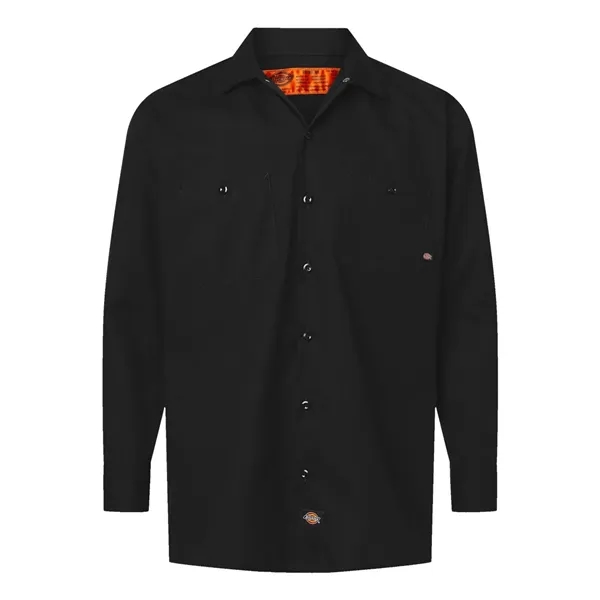 Dickies Men's Industrial Long Sleeve Work Shirt - Dickies Men's Industrial Long Sleeve Work Shirt - Image 1 of 14
