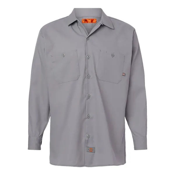 Dickies Men's Industrial Long Sleeve Work Shirt - Dickies Men's Industrial Long Sleeve Work Shirt - Image 9 of 14