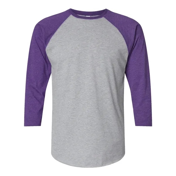 LAT Men's Baseball Fine Jersey Three-Quarter Sleeve Tee - LAT Men's Baseball Fine Jersey Three-Quarter Sleeve Tee - Image 15 of 32