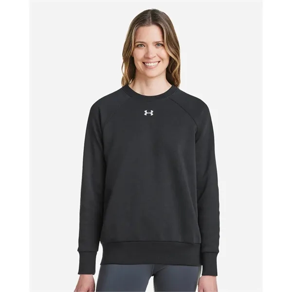 Under Armour Women's Rival Fleece Crewneck Sweatshirt - Under Armour Women's Rival Fleece Crewneck Sweatshirt - Image 0 of 6