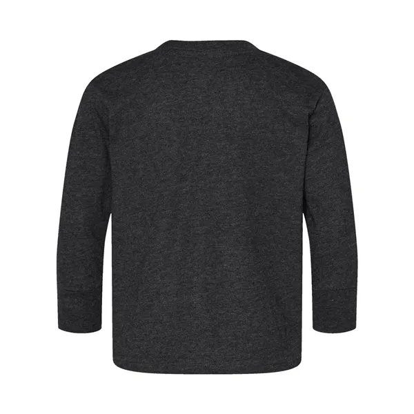 Rabbit Skins Toddler Fine Jersey Long Sleeve Tee - Rabbit Skins Toddler Fine Jersey Long Sleeve Tee - Image 34 of 36