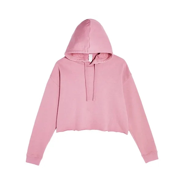 Lane Seven Women's Cropped Fleece Hooded Sweatshirt - Lane Seven Women's Cropped Fleece Hooded Sweatshirt - Image 5 of 11