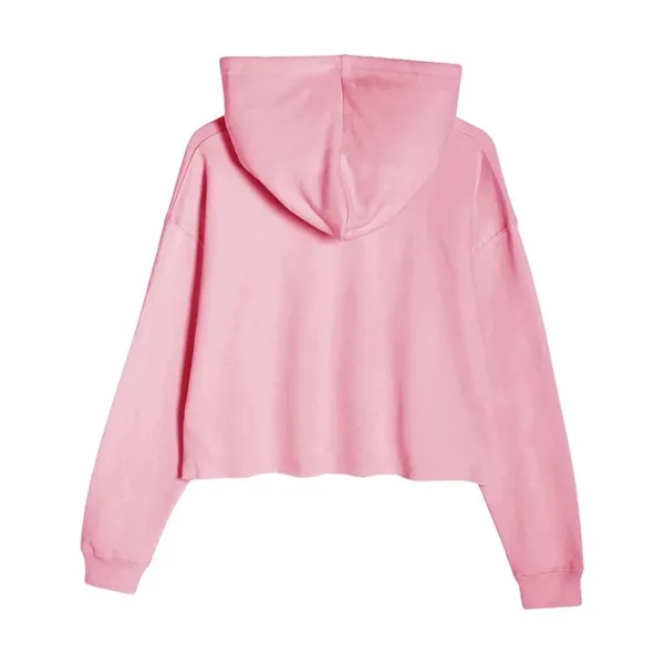 Lane Seven Women's Cropped Fleece Hooded Sweatshirt - Lane Seven Women's Cropped Fleece Hooded Sweatshirt - Image 6 of 11