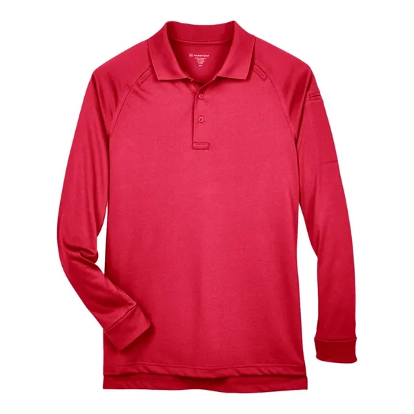 Harriton Men's Advantage Long Sleeve Tactical Polo - Harriton Men's Advantage Long Sleeve Tactical Polo - Image 11 of 20