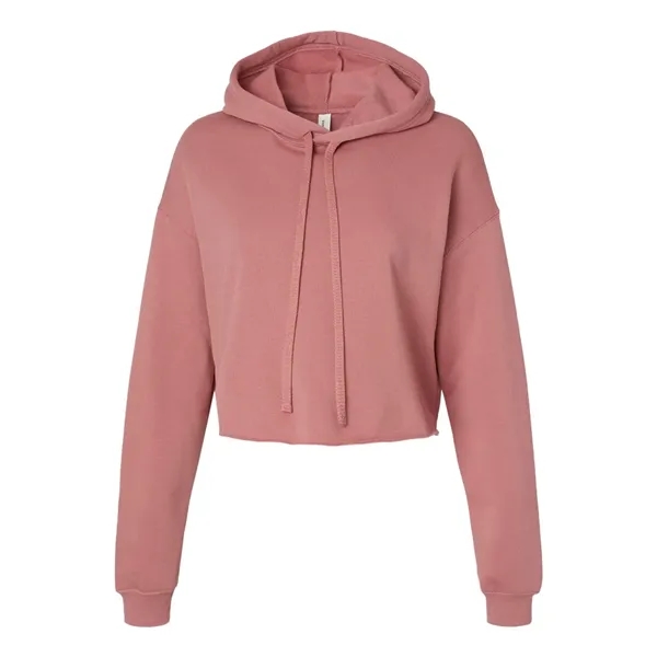 BELLA + CANVAS Women's Crop Fleece Hoodie Sweatshirt - BELLA + CANVAS Women's Crop Fleece Hoodie Sweatshirt - Image 13 of 27