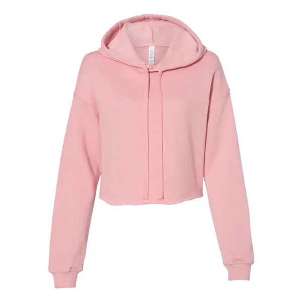 BELLA + CANVAS Women's Crop Fleece Hoodie Sweatshirt - BELLA + CANVAS Women's Crop Fleece Hoodie Sweatshirt - Image 20 of 27
