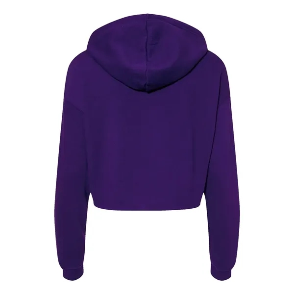 BELLA + CANVAS Women's Crop Fleece Hoodie Sweatshirt - BELLA + CANVAS Women's Crop Fleece Hoodie Sweatshirt - Image 25 of 27