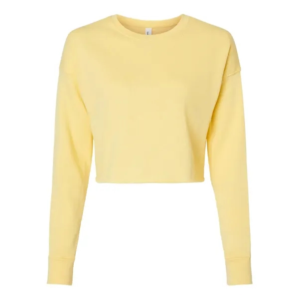 BELLA + CANVAS Women's Crop Fleece Crewneck Sweatshirt - BELLA + CANVAS Women's Crop Fleece Crewneck Sweatshirt - Image 13 of 14