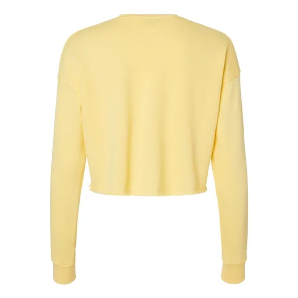 BELLA + CANVAS Women's Crop Fleece Crewneck Sweatshirt - BELLA + CANVAS Women's Crop Fleece Crewneck Sweatshirt - Image 14 of 14