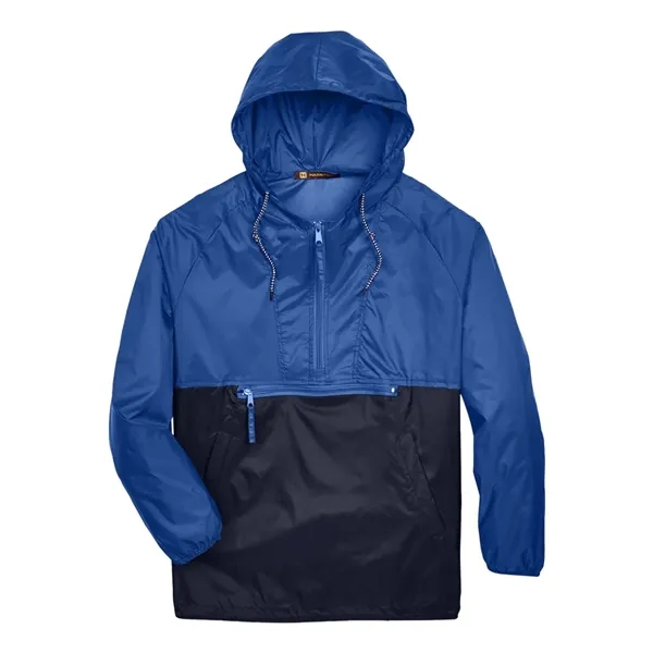 Harriton Unisex Packable Hooded Nylon Jacket - Harriton Unisex Packable Hooded Nylon Jacket - Image 7 of 8