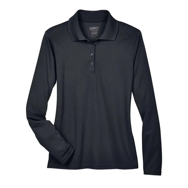 CORE365 Women's Pinnacle Performance Long Sleeve Pique Polo