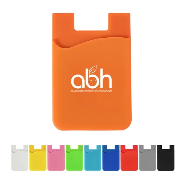 Silicone Cell Phone Wallet - Silicone Cell Phone Wallet - Image 0 of 16