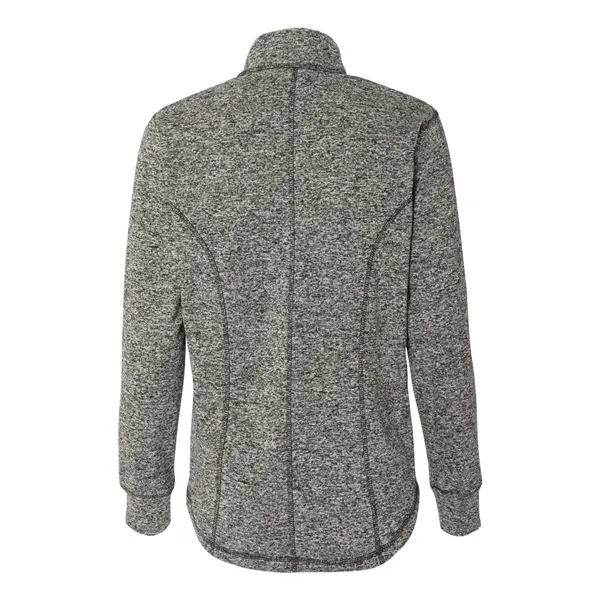 J. America Women's Cosmic Fleece Quarter-Zip Pullover - J. America Women's Cosmic Fleece Quarter-Zip Pullover - Image 2 of 25