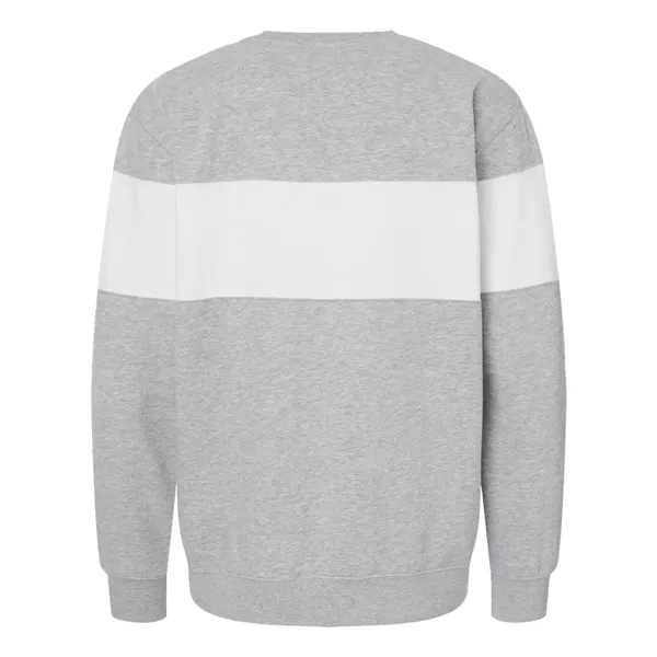 J. America Unisex Varsity Fleece Crewneck Sweatshirt - J. America Unisex Varsity Fleece Crewneck Sweatshirt - Image 6 of 6