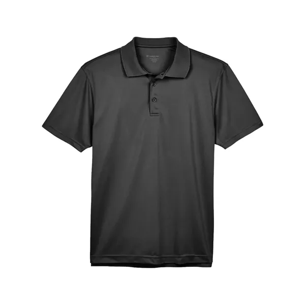 Custom Harriton Men's Polyester Jersey Polo