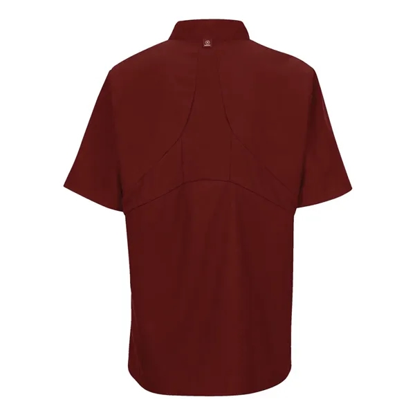 Chef Designs Women's Mimix™ Short Sleeve Chef Coat with O...