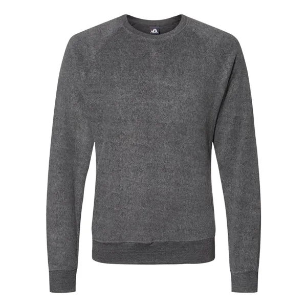 J. America Unisex Flip Side Fleece Crewneck Sweatshirt