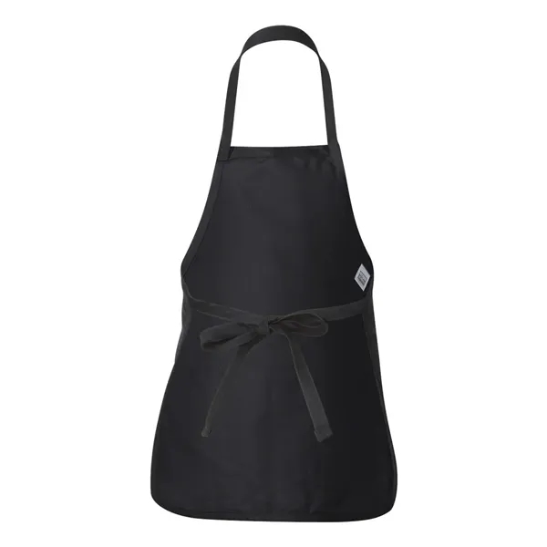 Q-Tees Full-Length Apron with Pouch Pocket - Q-Tees Full-Length Apron with Pouch Pocket - Image 2 of 14