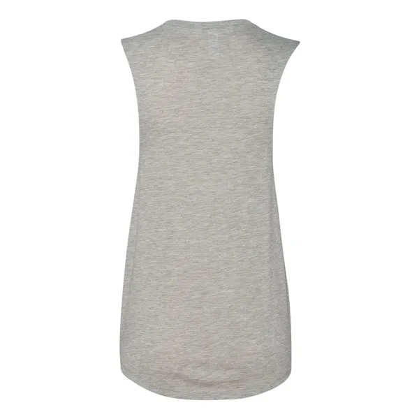 BELLA + CANVAS Women's Flowy Scoop Muscle Tank - BELLA + CANVAS Women's Flowy Scoop Muscle Tank - Image 6 of 82