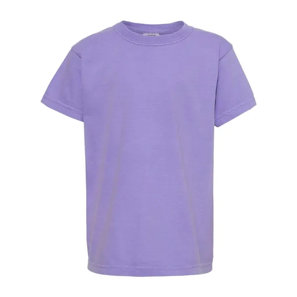 Comfort Colors Youth Garment-Dyed Heavyweight T-Shirt - Comfort Colors Youth Garment-Dyed Heavyweight T-Shirt - Image 53 of 60