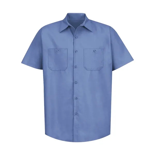 Red Kap Men's Industrial Short Sleeve Work Shirt - Red Kap Men's Industrial Short Sleeve Work Shirt - Image 37 of 50