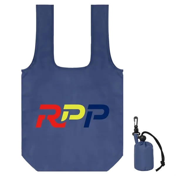RPET Foldable Shopper Tote Bag - RPET Foldable Shopper Tote Bag - Image 0 of 6