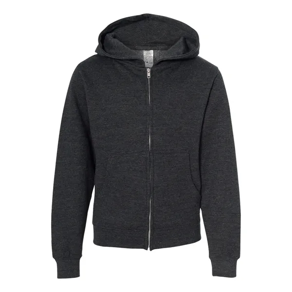 Independent Trading Co. Youth Midweight Full-Zip Hooded S... - Independent Trading Co. Youth Midweight Full-Zip Hooded S... - Image 4 of 17