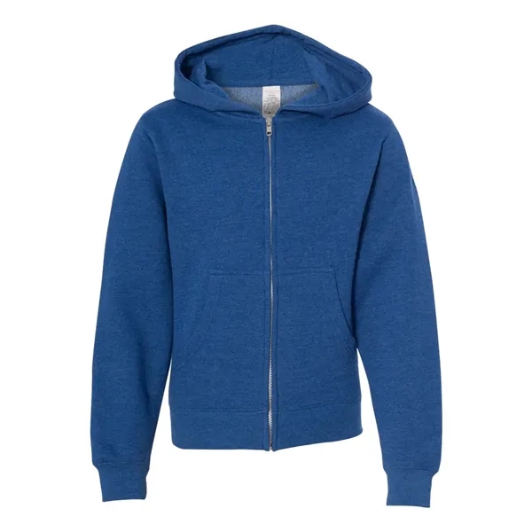 Independent Trading Co. Youth Midweight Full-Zip Hooded S... - Independent Trading Co. Youth Midweight Full-Zip Hooded S... - Image 14 of 17