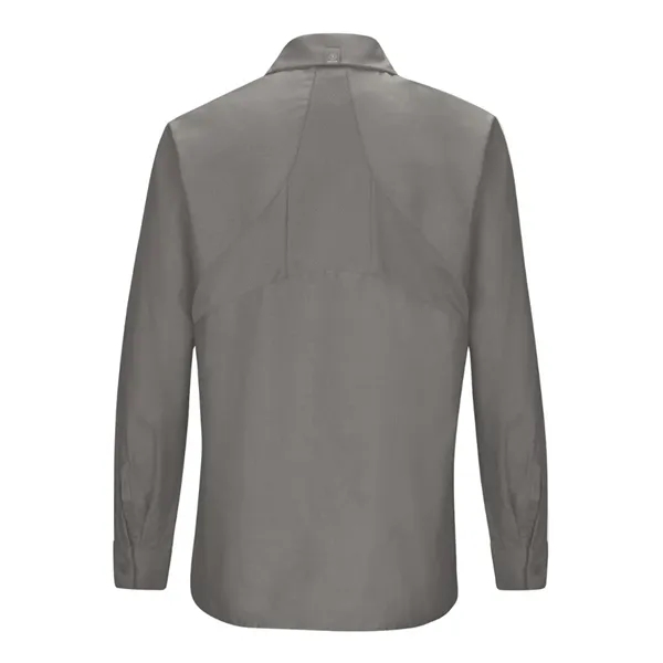 Red Kap Women's Long Sleeve Mimix Work Shirt - Red Kap Women's Long Sleeve Mimix Work Shirt - Image 6 of 8