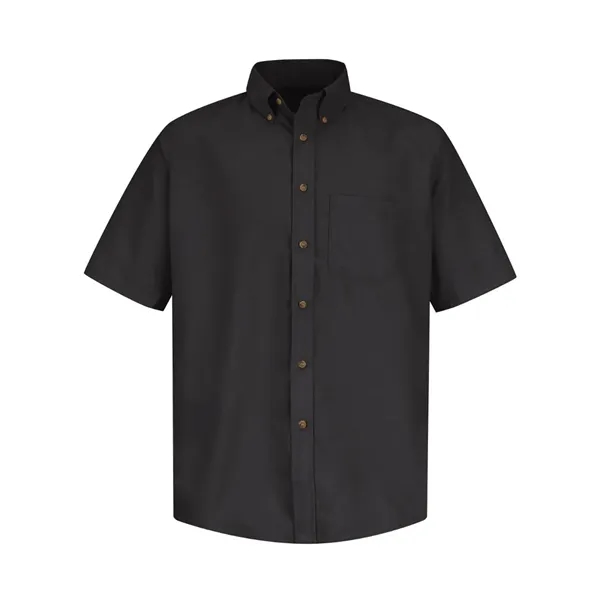 Red Kap Men's Tall Poplin Short Sleeve Dress Shirt