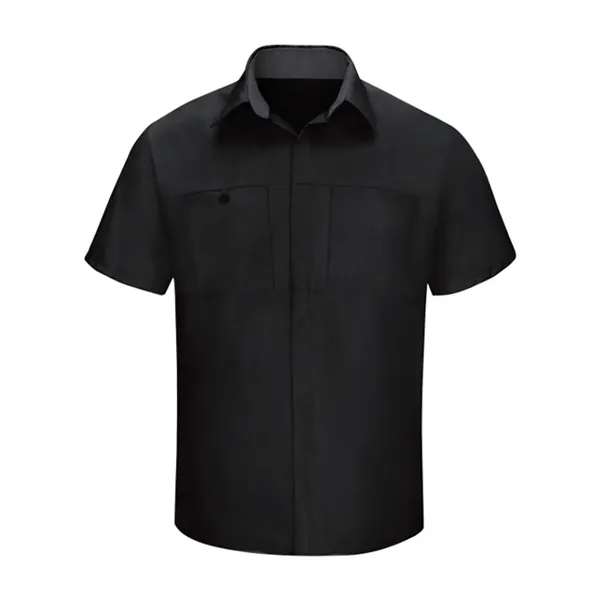 Red Kap Men's Tall Performance Plus Short Sleeve Shirt wi... - Red Kap Men's Tall Performance Plus Short Sleeve Shirt wi... - Image 1 of 16