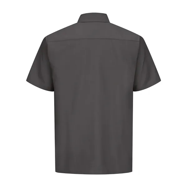 Red Kap Men's Ripstop Short Sleeve Work Shirt - Red Kap Men's Ripstop Short Sleeve Work Shirt - Image 4 of 12