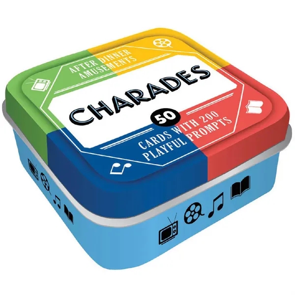 After Dinner Amusements: Charades (50 Cards with 200 Play... - After Dinner Amusements: Charades (50 Cards with 200 Play... - Image 0 of 5