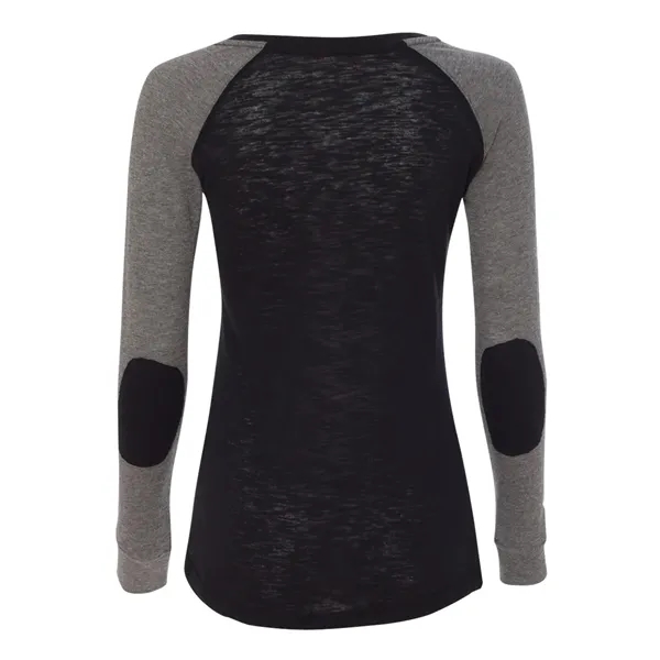 Boxercraft Women's Preppy Patch Slub Long Sleeve T-Shirt - Boxercraft Women's Preppy Patch Slub Long Sleeve T-Shirt - Image 3 of 31