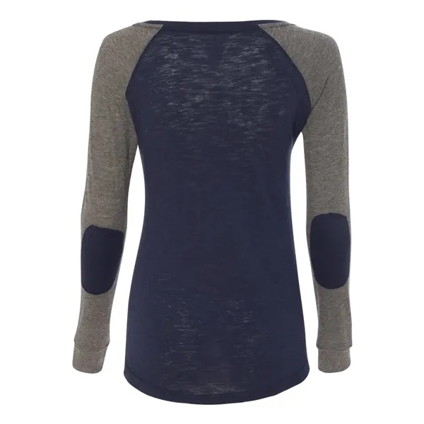 Boxercraft Women's Preppy Patch Slub Long Sleeve T-Shirt - Boxercraft Women's Preppy Patch Slub Long Sleeve T-Shirt - Image 18 of 31