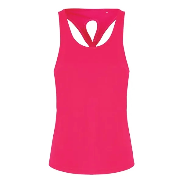 TriDri Women's Knot Back Venus Tank - TriDri Women's Knot Back Venus Tank - Image 2 of 7