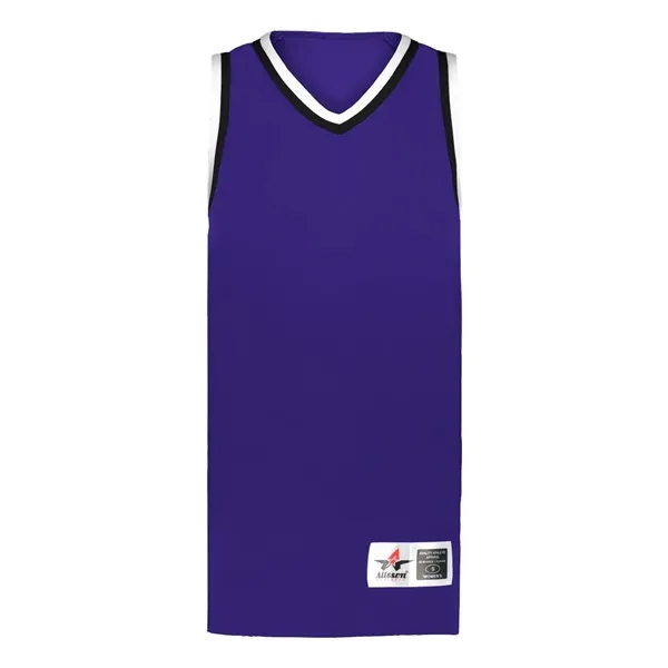 Alleson Athletic Women's Retro Basketball Jersey - Alleson Athletic Women's Retro Basketball Jersey - Image 13 of 20