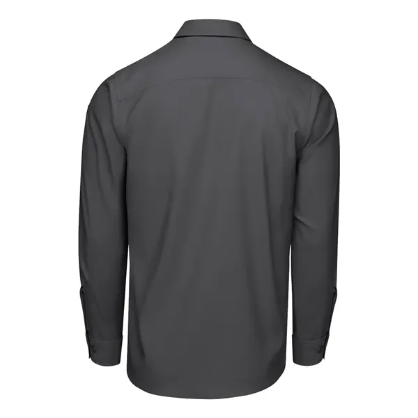 Red Kap Men's Cooling Long Sleeve Work Shirt - Red Kap Men's Cooling Long Sleeve Work Shirt - Image 6 of 10