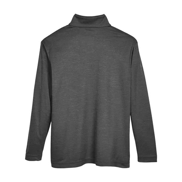 Team 365 Youth Zone Sonic Heather Performance Quarter-Zip...