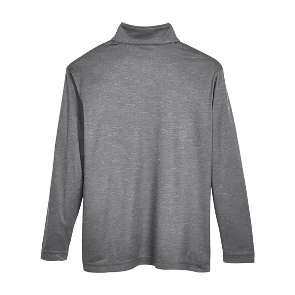 Team 365 Youth Zone Sonic Heather Performance Quarter-Zip...