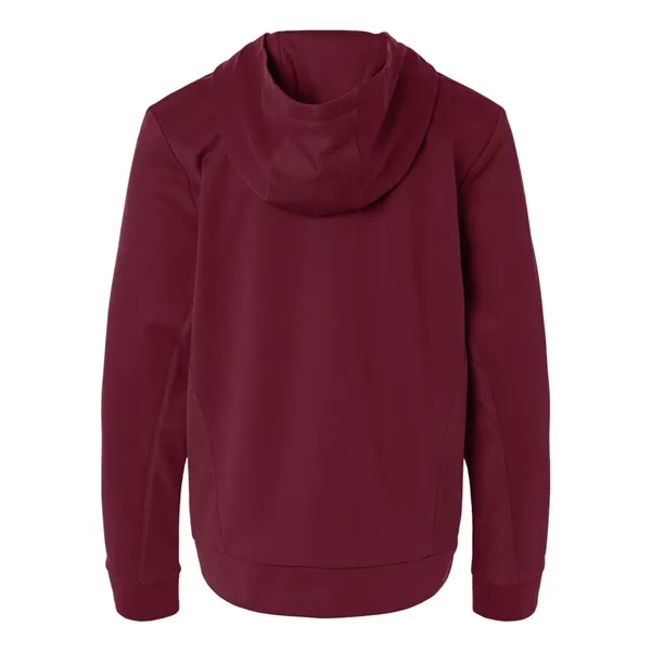 Team 365 Youth Squad Hooded Tech Fleece Pullover - Team 365 Youth Squad Hooded Tech Fleece Pullover - Image 16 of 24